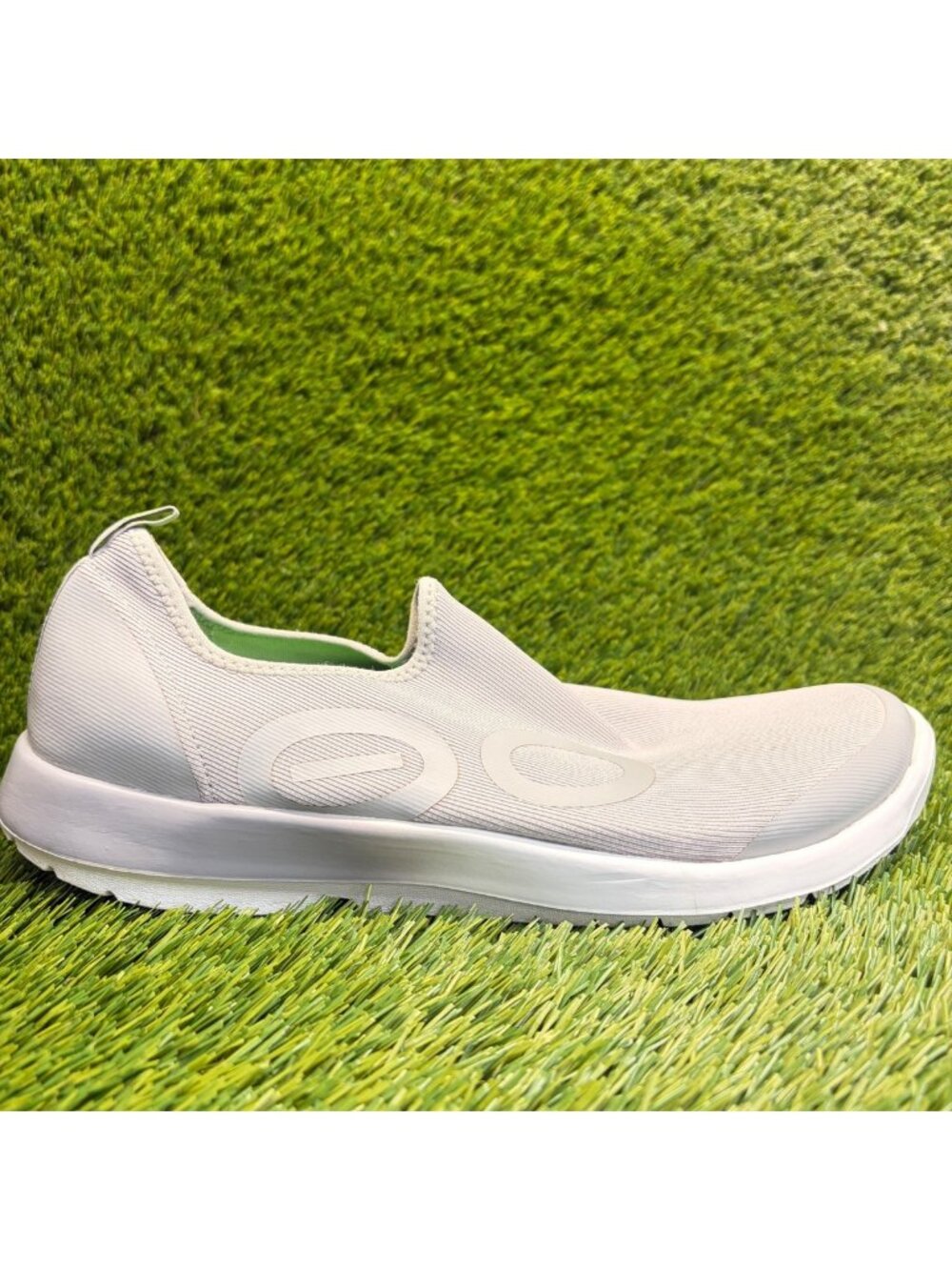 Oofos OOmg Sport Low Mens Size 13 Gray Athletic Walking Slip On Recovery Shoes